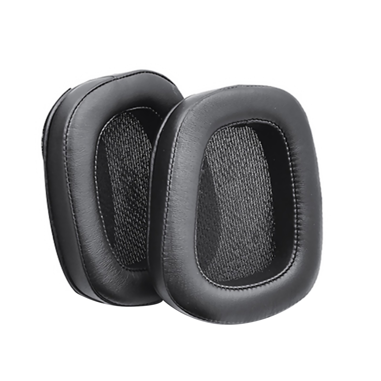 2Pcs Soft Leather Foam Earphone Earpads Headband Earmuff For Logitech G933 G633