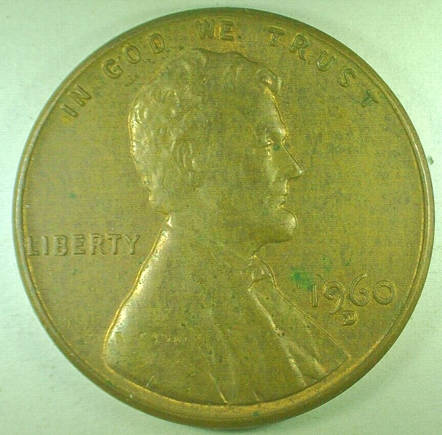 1960D LD Lincoln Memorial Cent D/D West RPM-003 1MM-003 WRPM-008 FREE SHIPPING