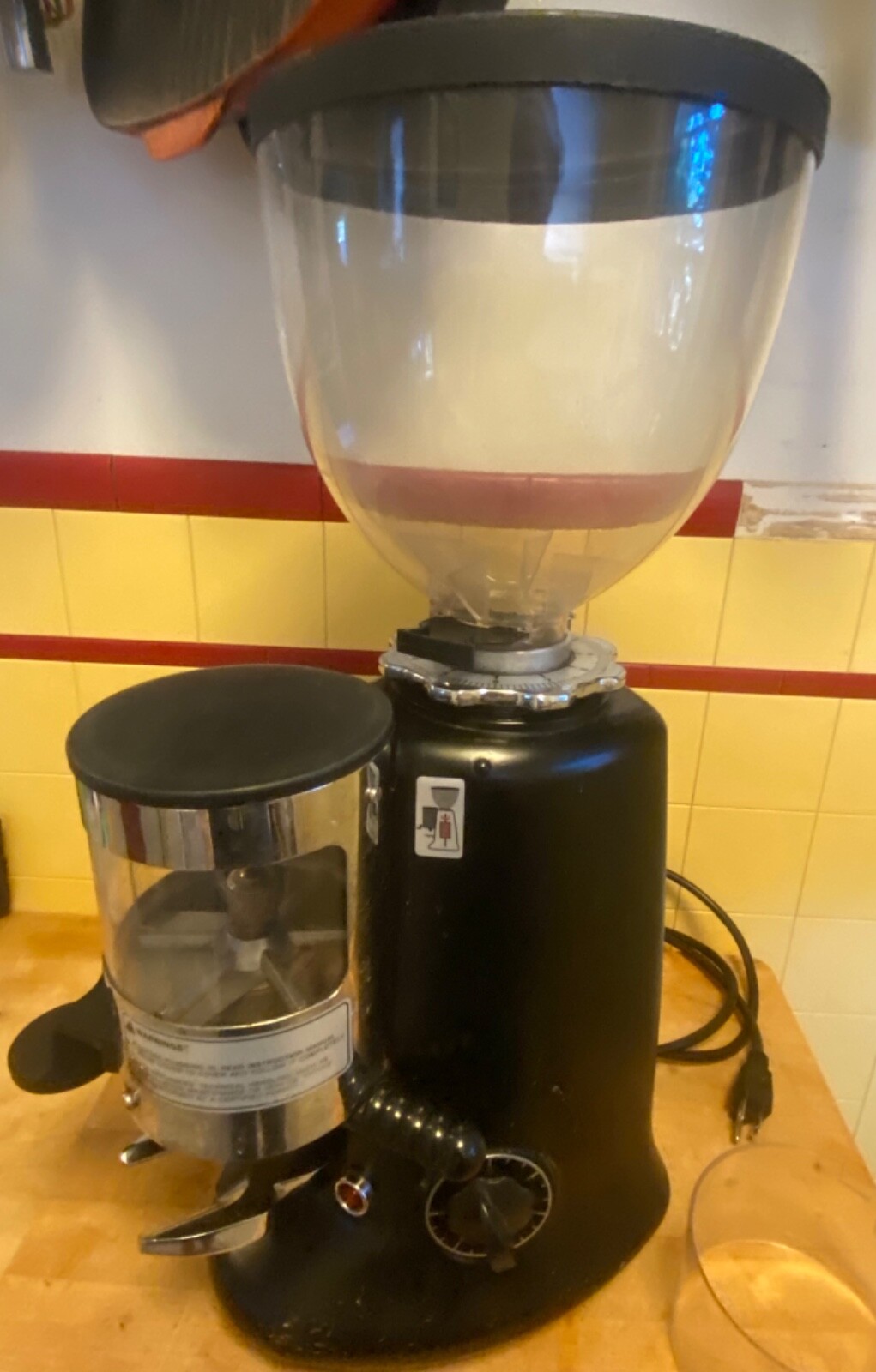 Laranzato commercial coffee grinder used