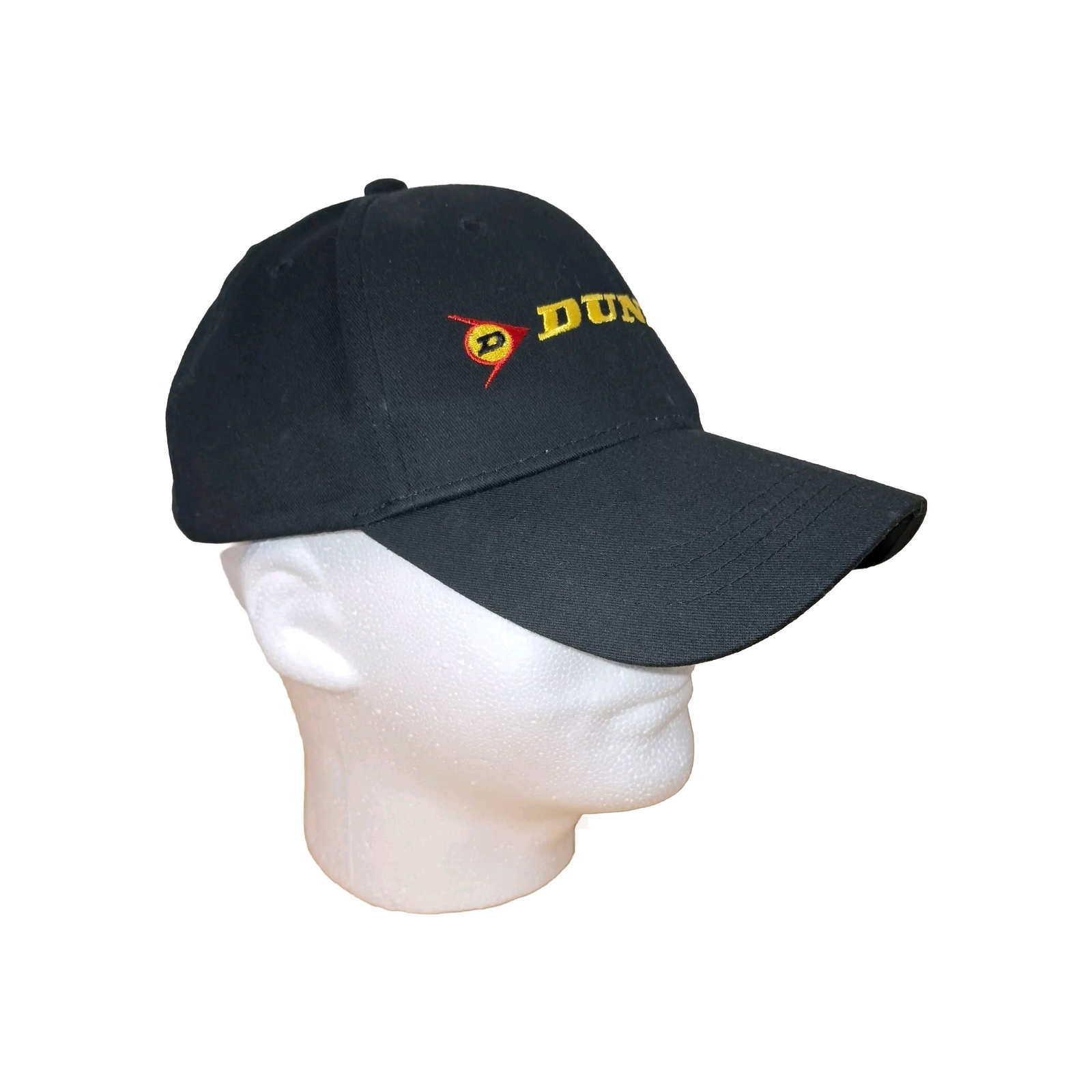 Dunlop Tires adjustable Black Cap Hat One Size Fits Most American Flag