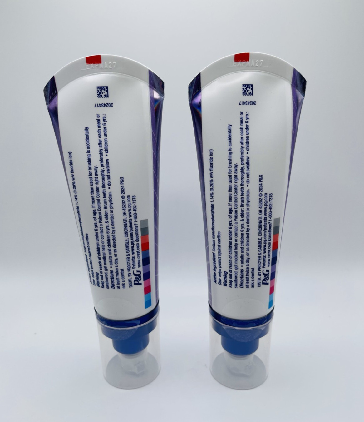 Crest 3d White Brilliance Deep Stain Remover 2 Pack 3.1 OZ