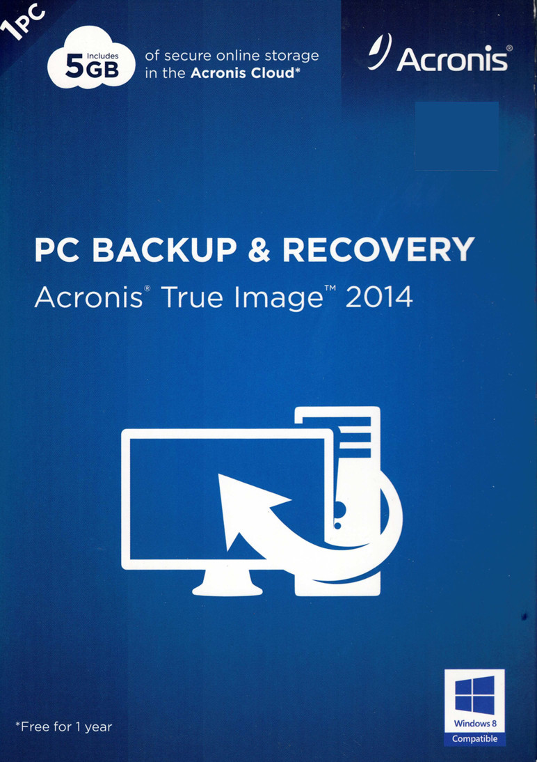 Acronis True Image 2014 | Physical CD & Key Retail Box | New Old Stock