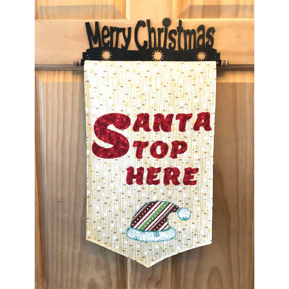 Cut Loose Press, Santa Stop Here Door Hanger Pattern