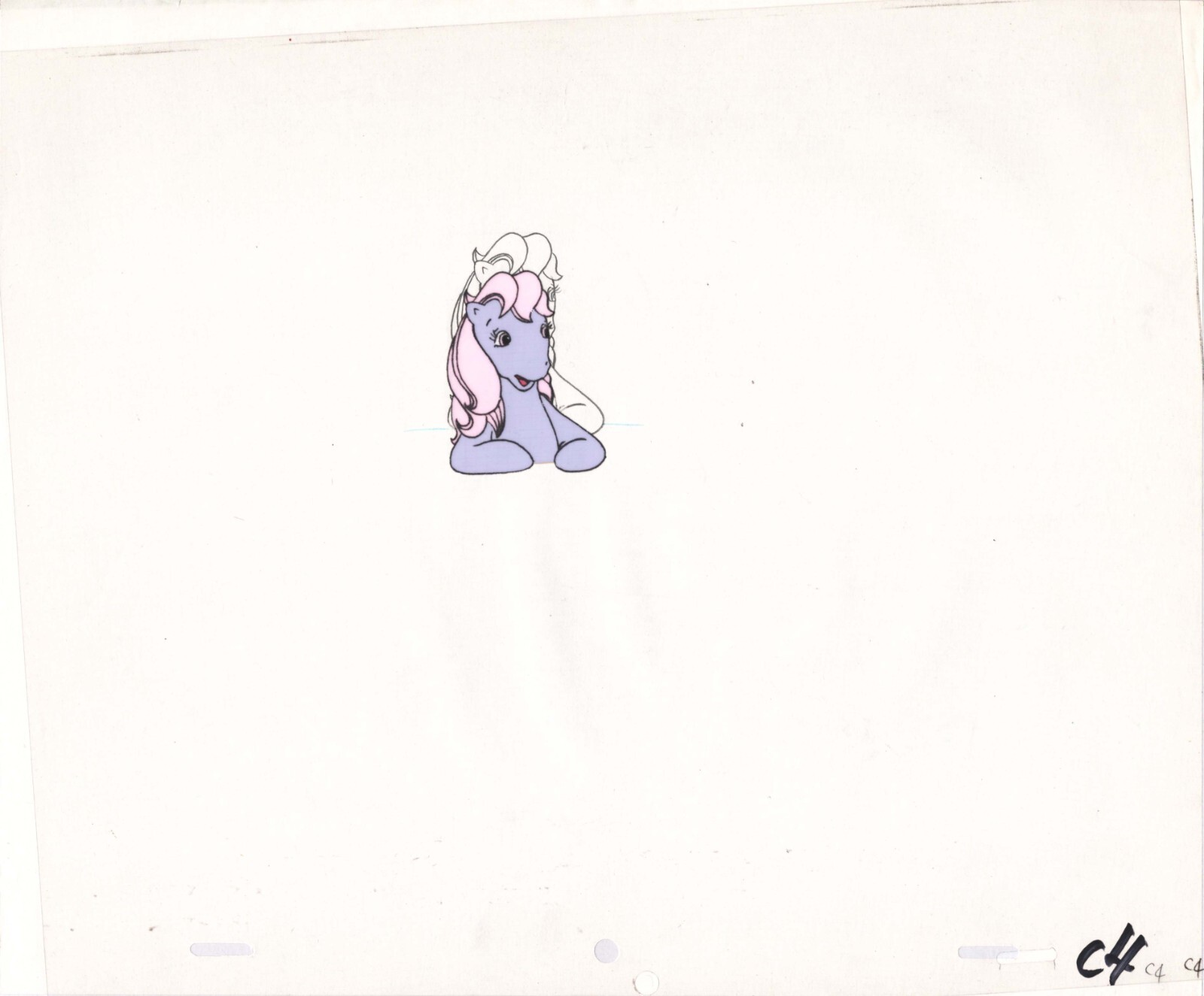 My Little Pony Original Production Animation Cel Hasbro Sunbow 1980s 90s C-C4