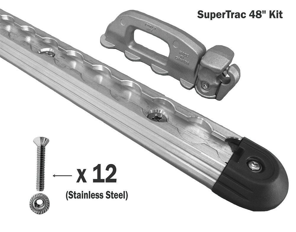 Super Clamp Supertrac Kit 48" Tie Down Anchor System 4148A SUP-TRAC 48 K