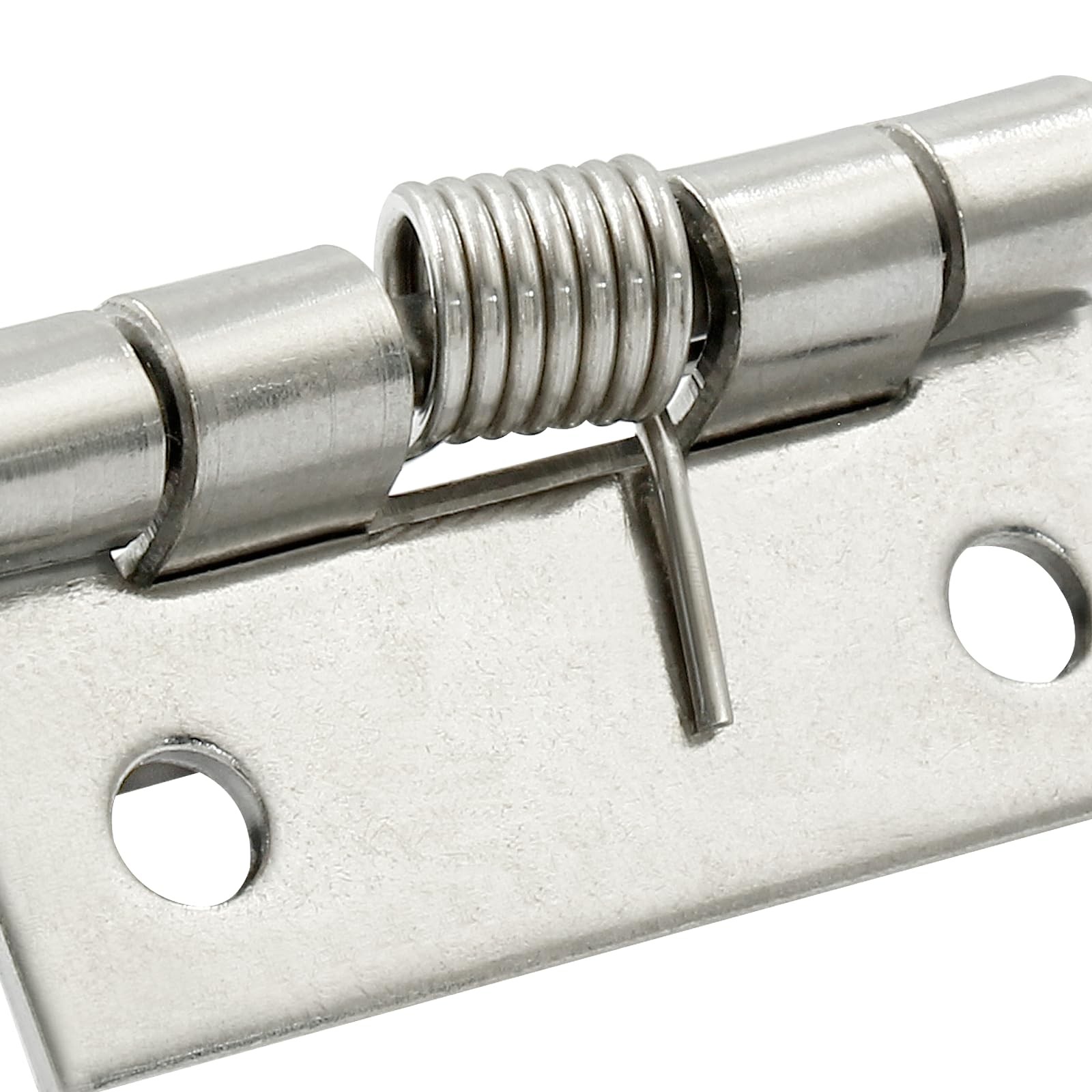 4PCS Spring Hinges, 1.5 Inch Small Self Opening Hinge Spring Loaded Hinges, 3...