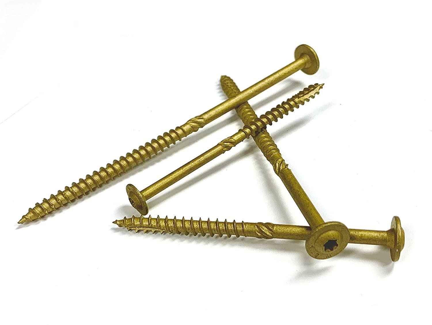 Big Timber CTX153-BB 15 x 3-Inch Bronze T-30 Lag Wood Screw 500Pk
