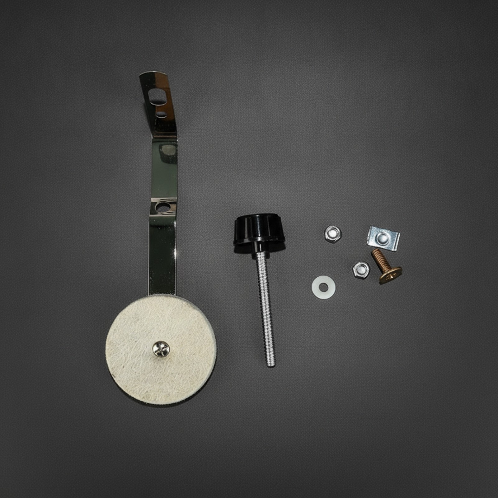 Drum Dampener with Felt Pad Volume Control Percussion Accessory for Drummers