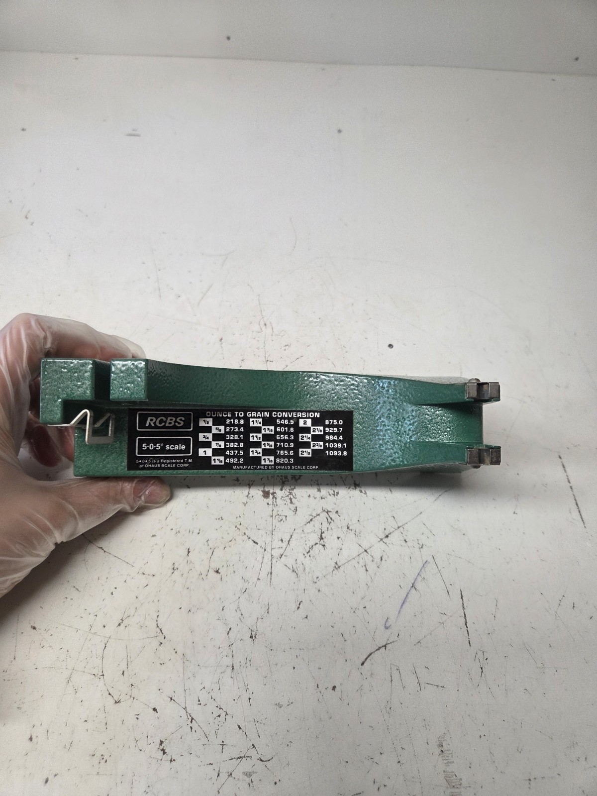 RCBS Model 505, 5-0-5 Powder Reloading Scale