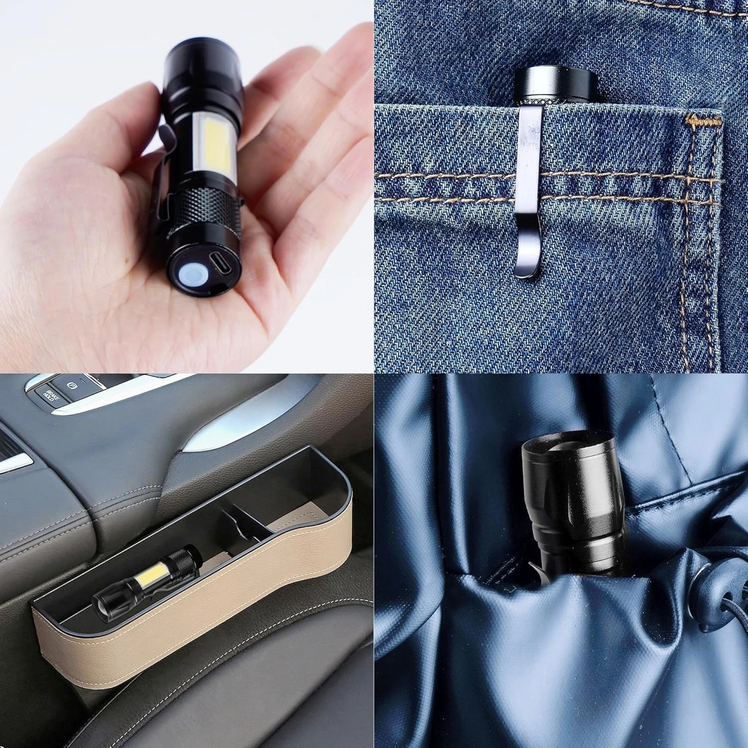 Tactical Flashlight Most Powerful 99000000LM LED Military Torch USB Rechargeable
