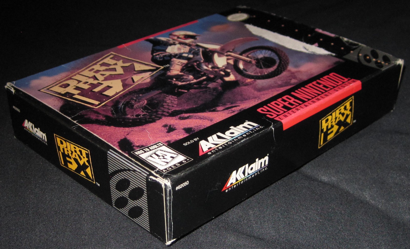 Dirt Trax FX - Box Only (Super Nintendo SNES) Authentic