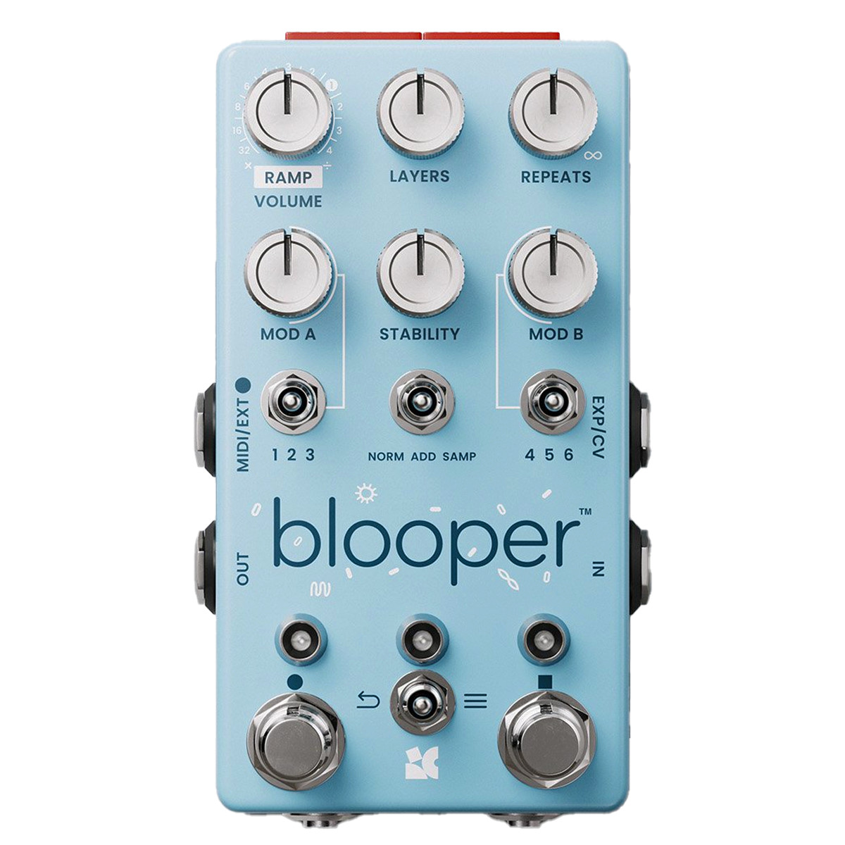 Chase Bliss Audio blooper Creative Looping DeviceGuitar Effects Pedal
