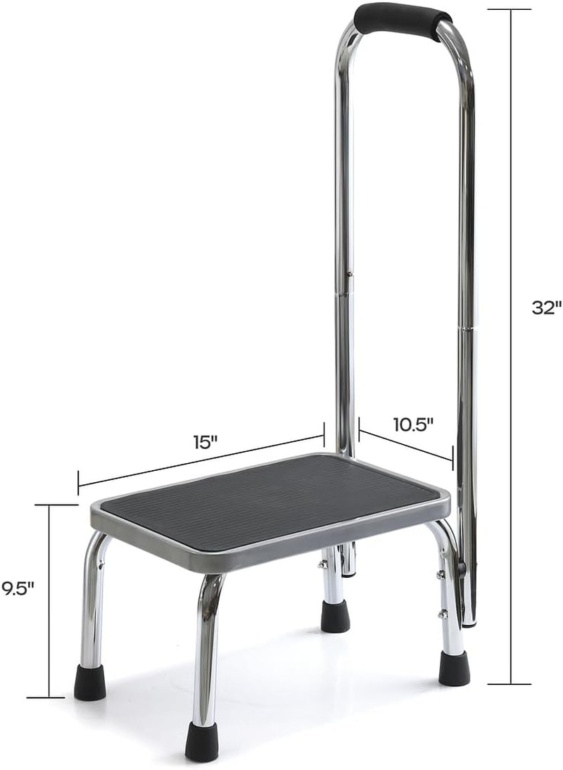 Step Stool with Handle for Adults Step stools with Handle for Elderly for Bed Ch