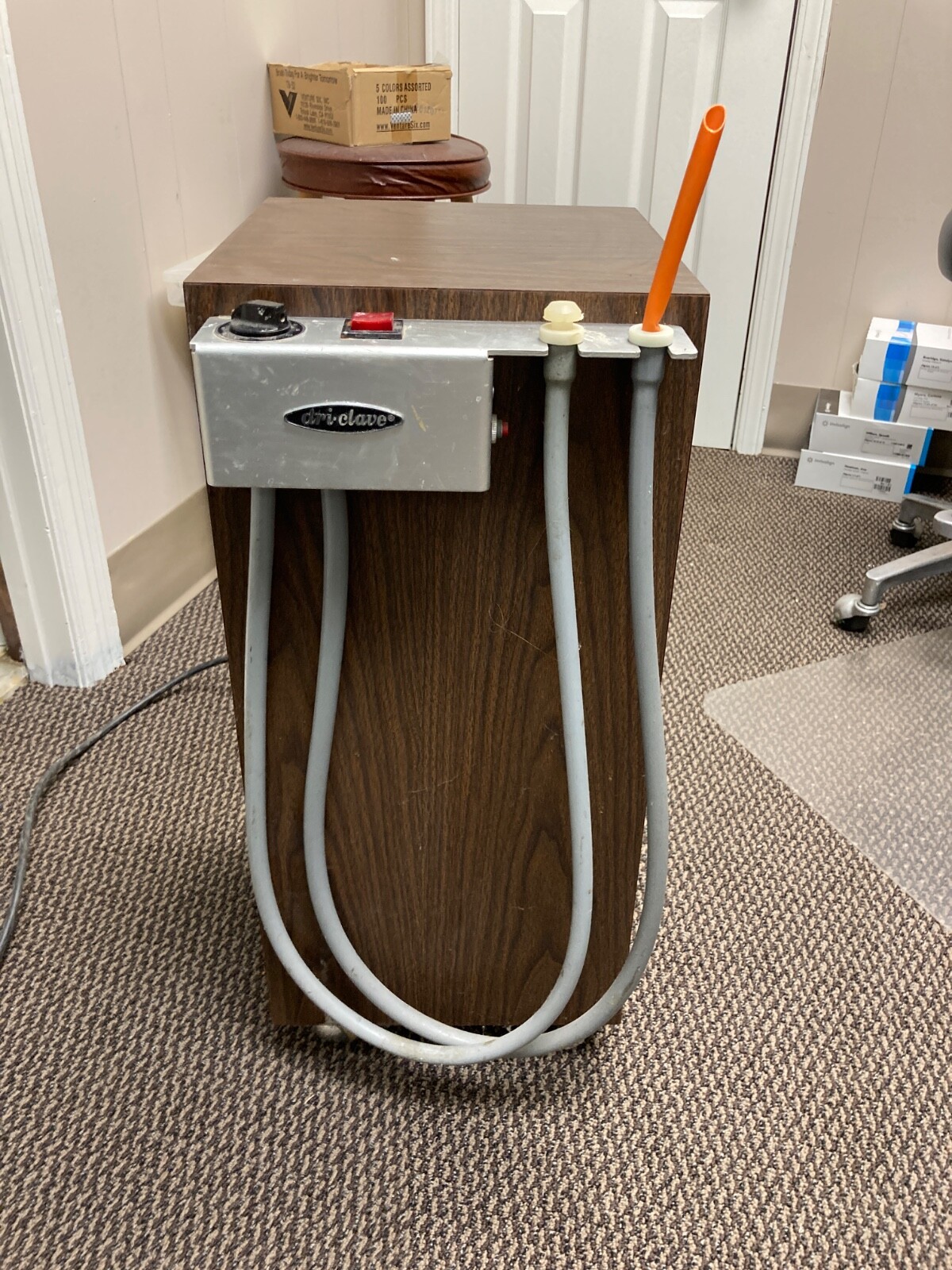Dri-clave MONO-VAC mobile dental vacuum pump suction