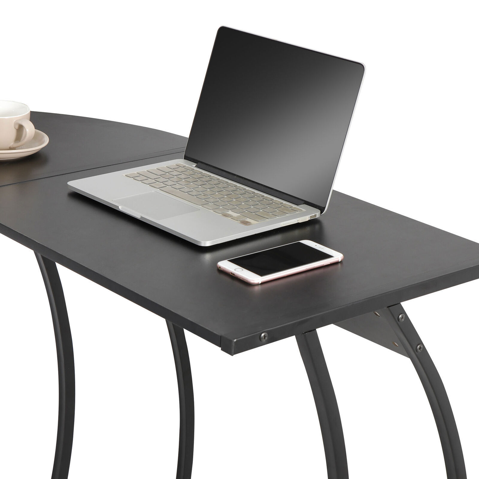 L-Shaped Computer Desk Gameing Corner Desk PC Laptop Table Workstation Home 58"
