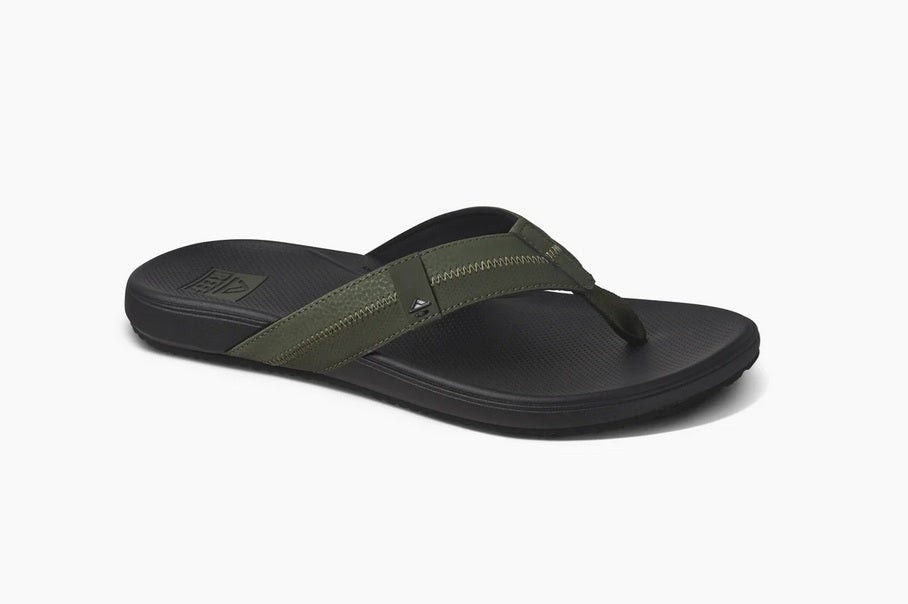 Reef Cushion Phantom 2.0 Men's Flip Flops Olive/Gum NEW