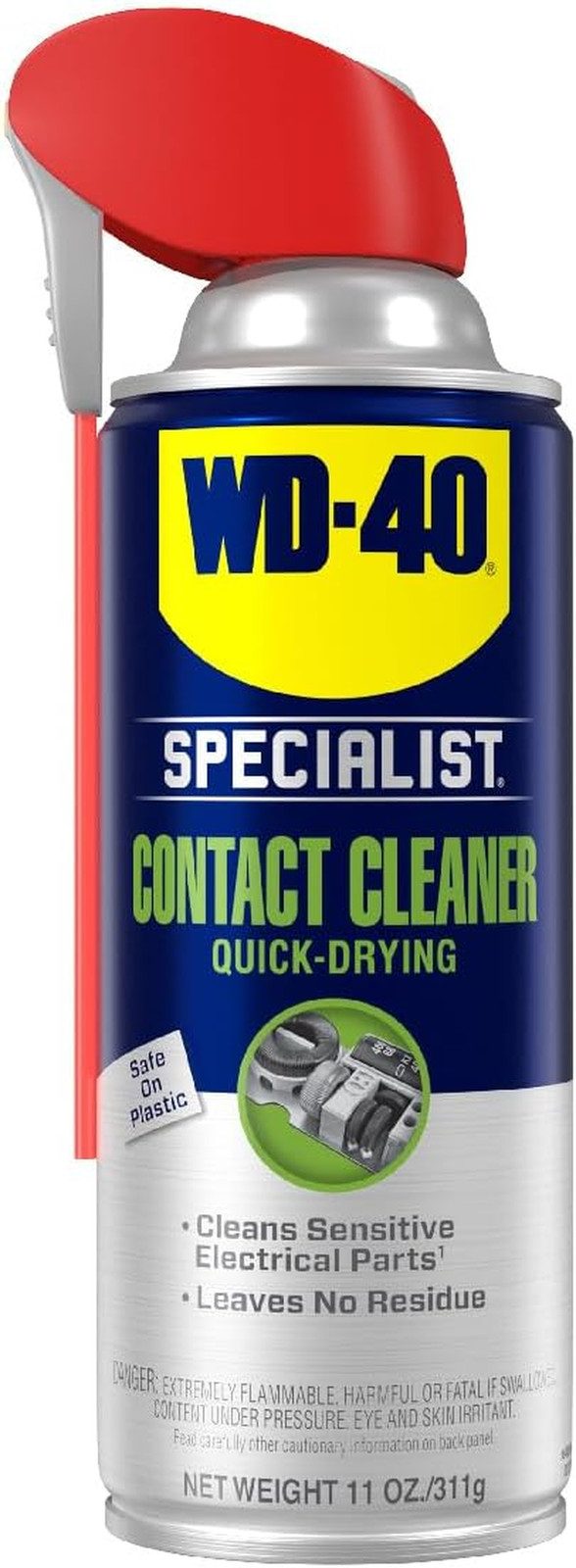 Professional Contact Cleaner: Removes Oil, Dirt, & Residue from Electronics