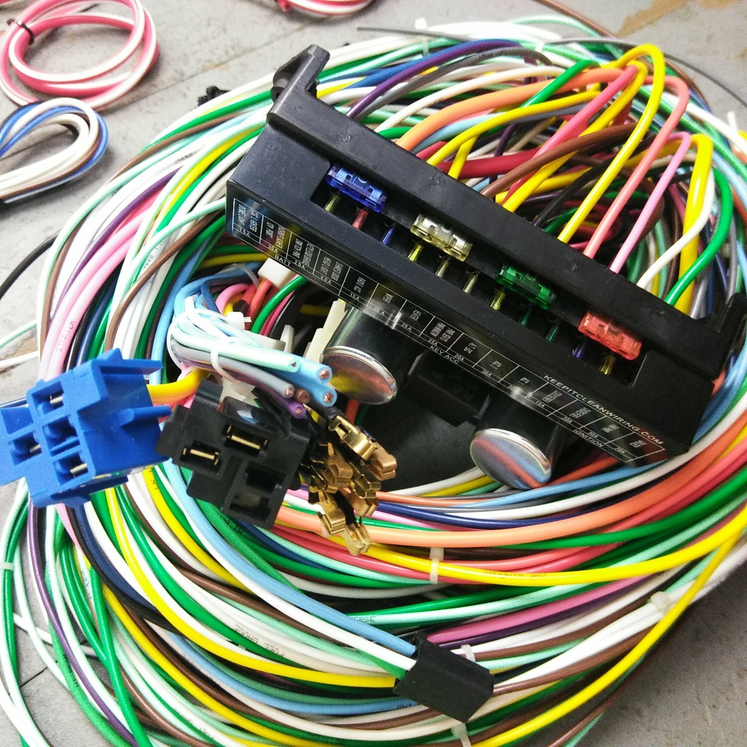 1987 - 2001 2WD Wire Harness Upgrade Kit fits Dakota painless terminal RT 12v SE