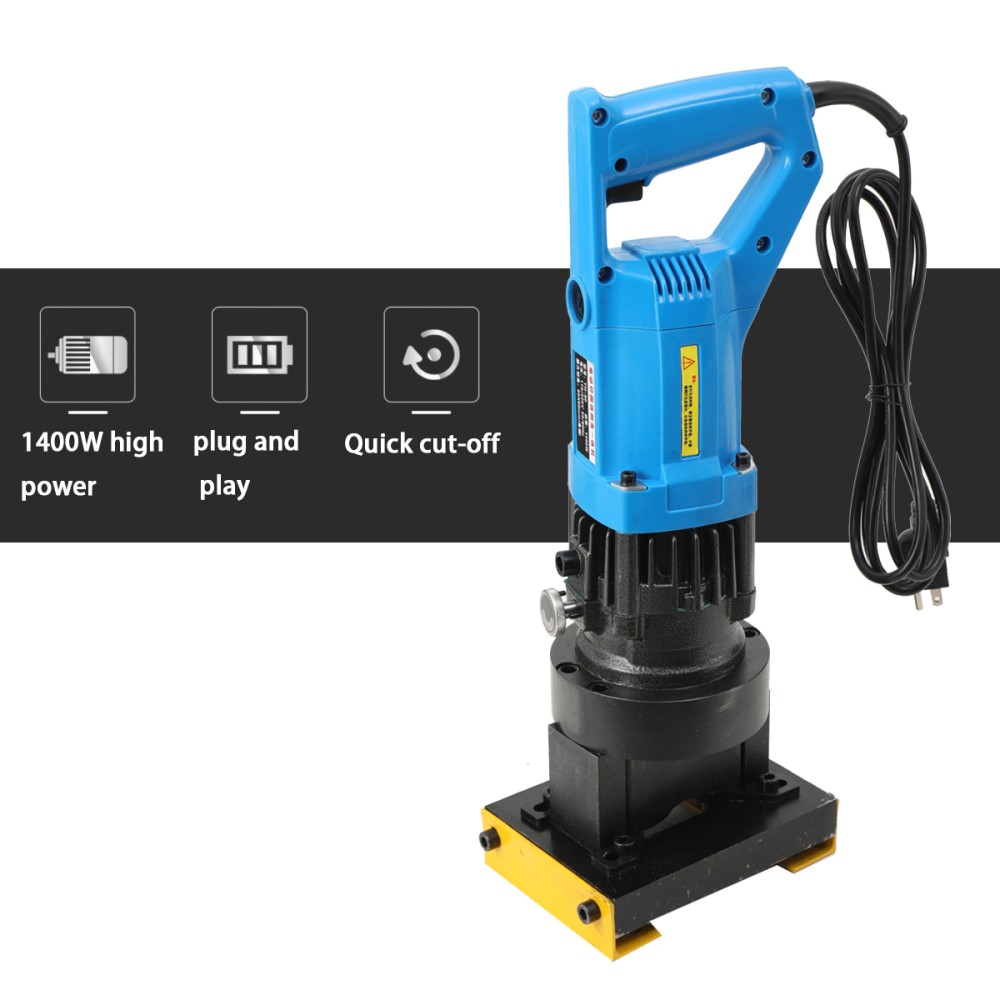 Electric Hydraulic Angle Steel Cutter 1400W Portable Angle Iron Cutter YH-60