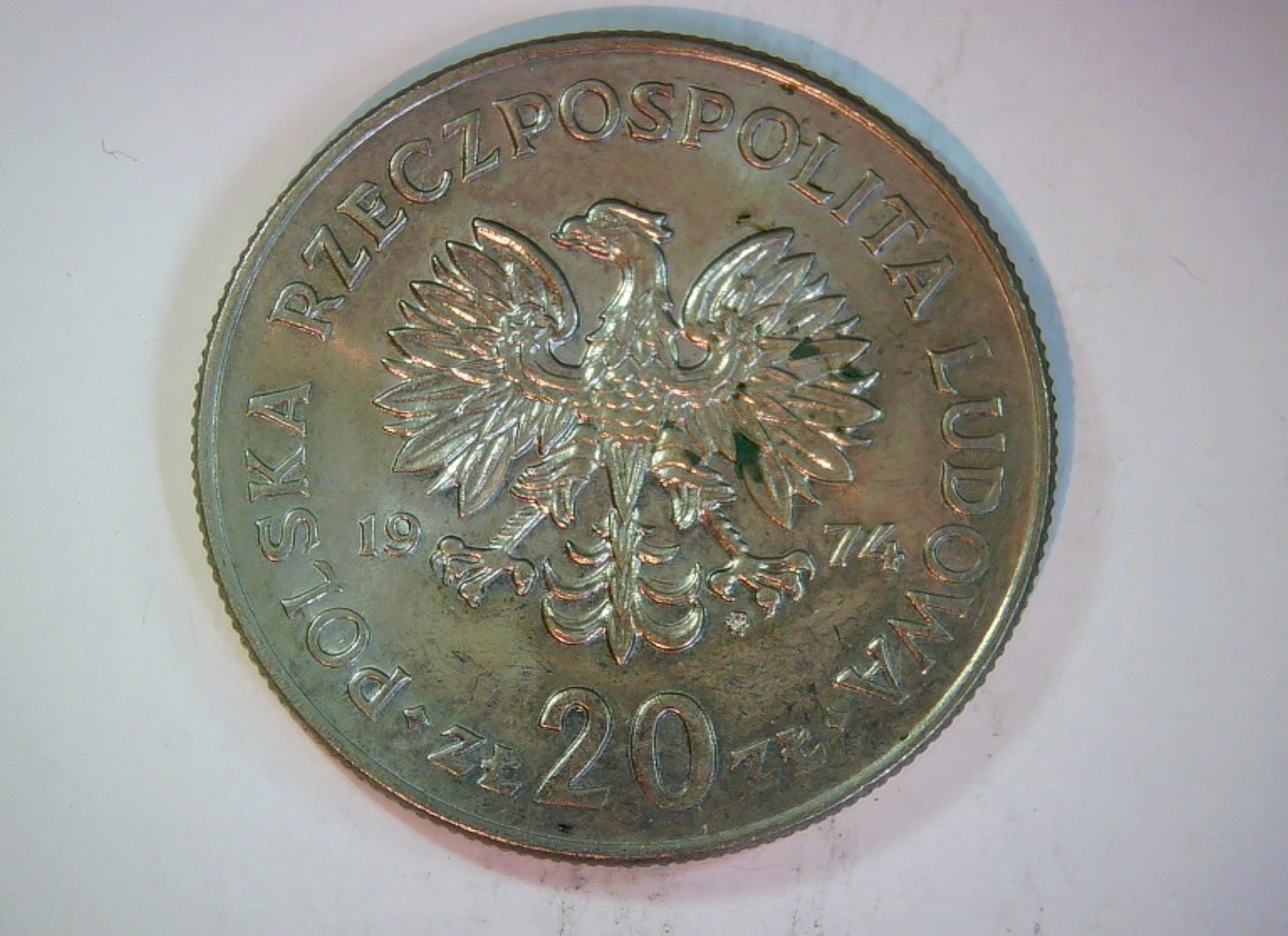 Poland 1974 20 Zlotych People's Republic of Poland (PRL) 20 Zlotych - M. R. Nowo