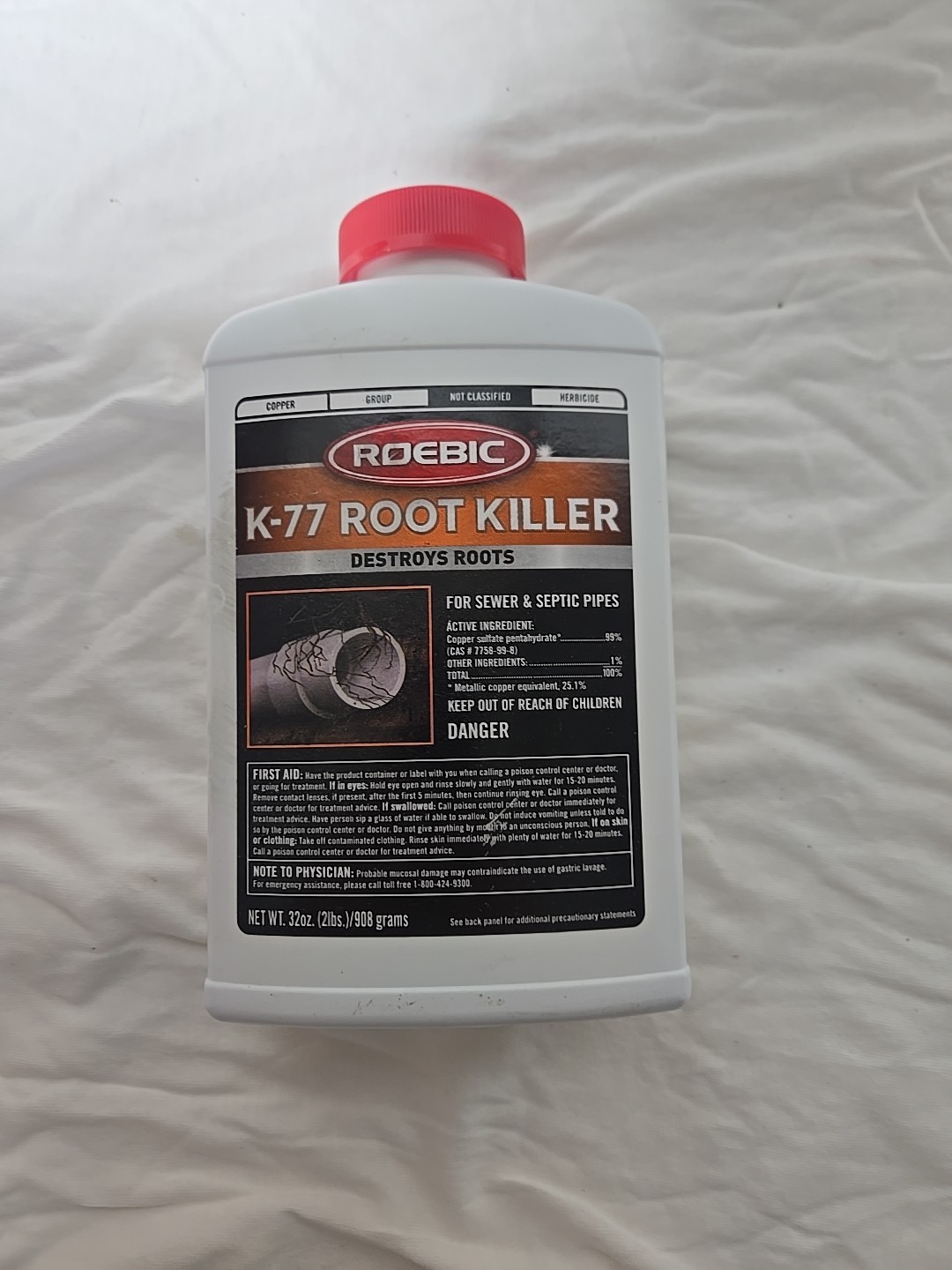 Roebic K-77 Root Killer Granules, 2 Lb