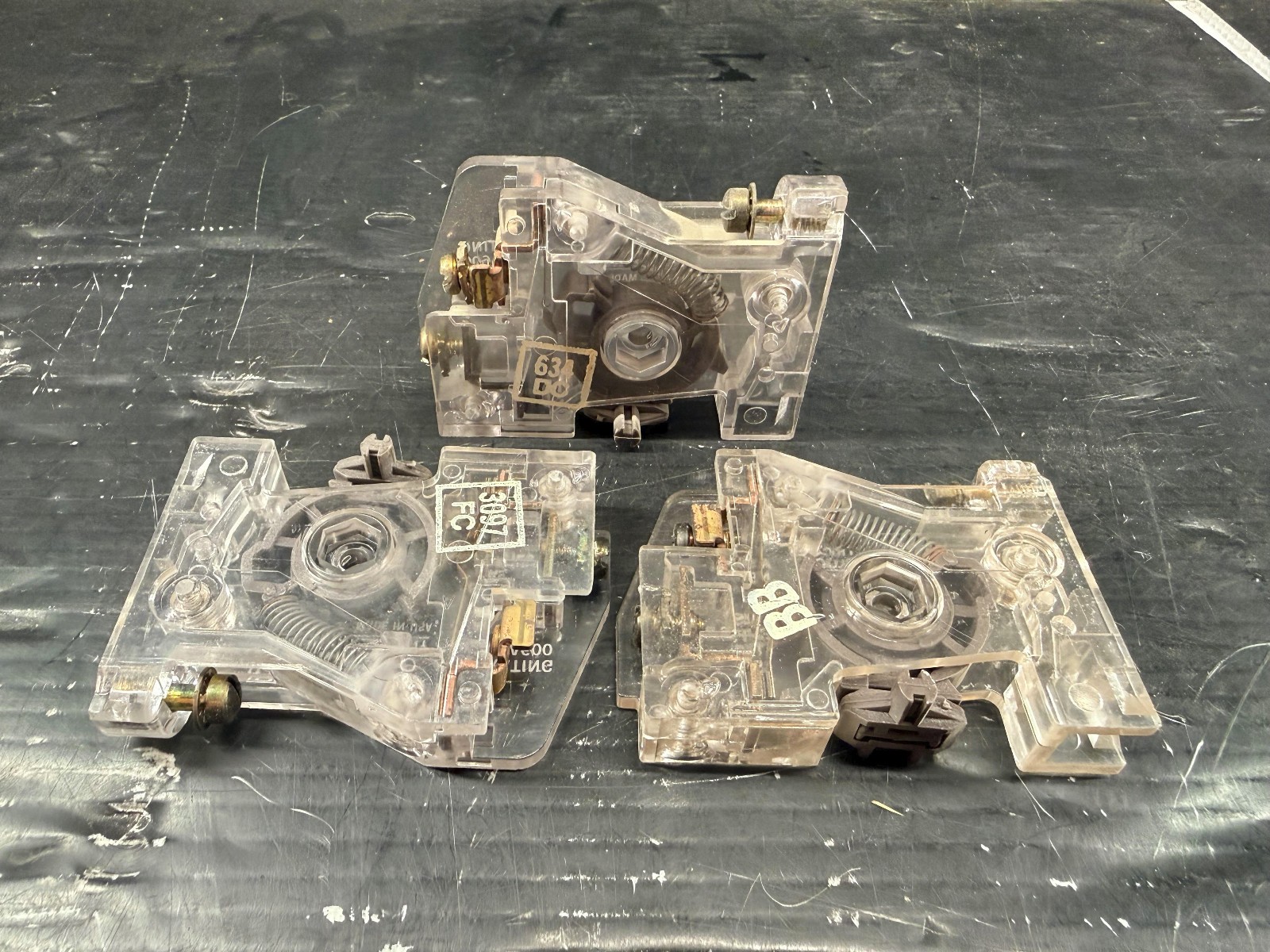 3 USED SQUARE D 9999SX6 SERIES B ELECTRICAL INTERLOCKS ***MAKE OFFER***