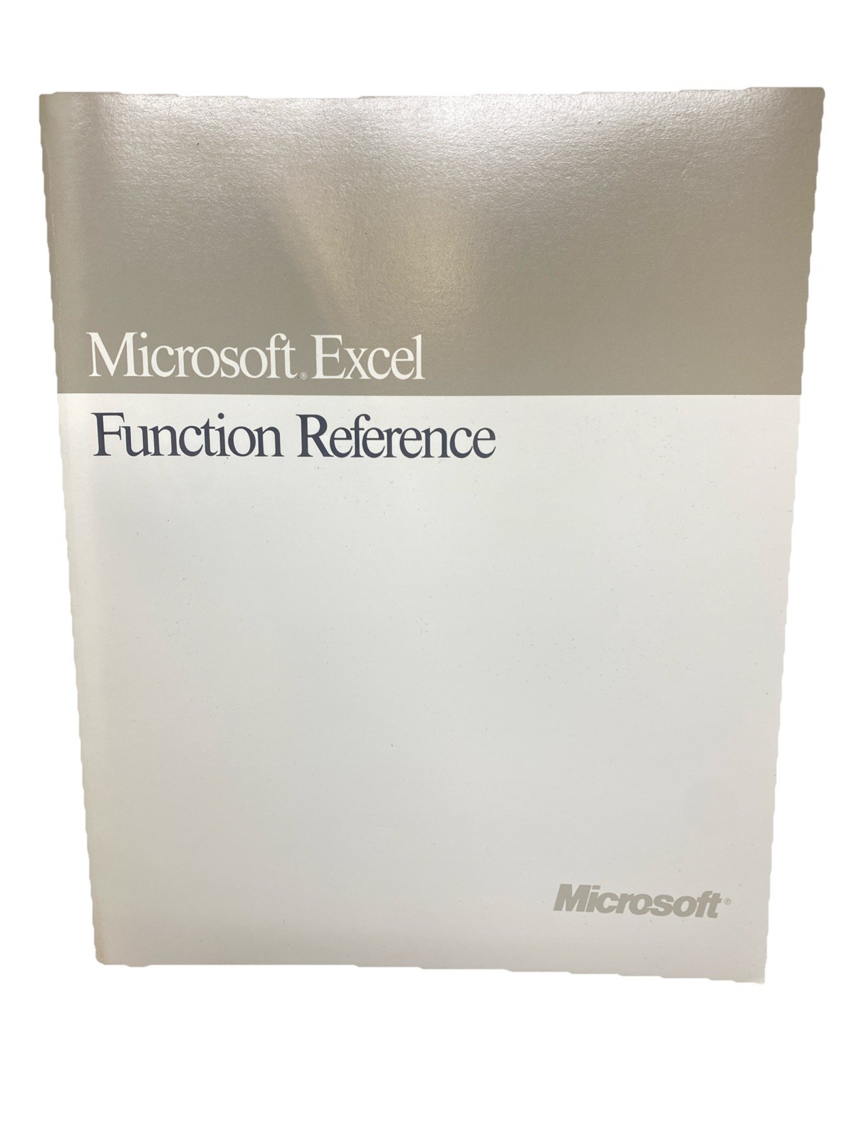 5 Vintage Microsoft Excel 3.0 Books: Quick Reference, User Guide Plus More