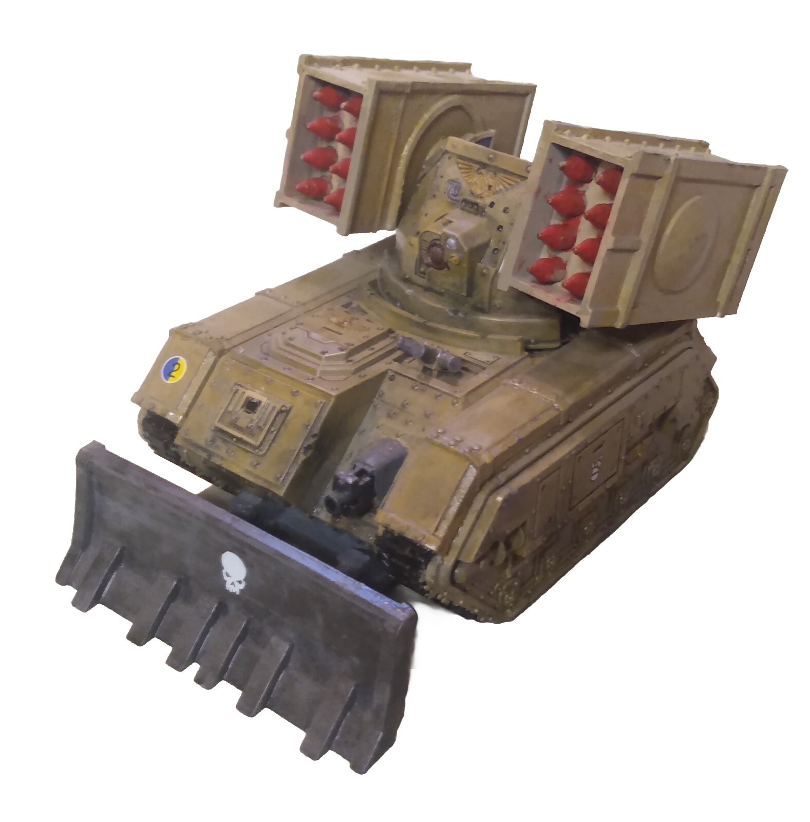 Warhammer 40K Armoured 3 In 1 Custom Support Tank Conversion: Magnetized Weapons