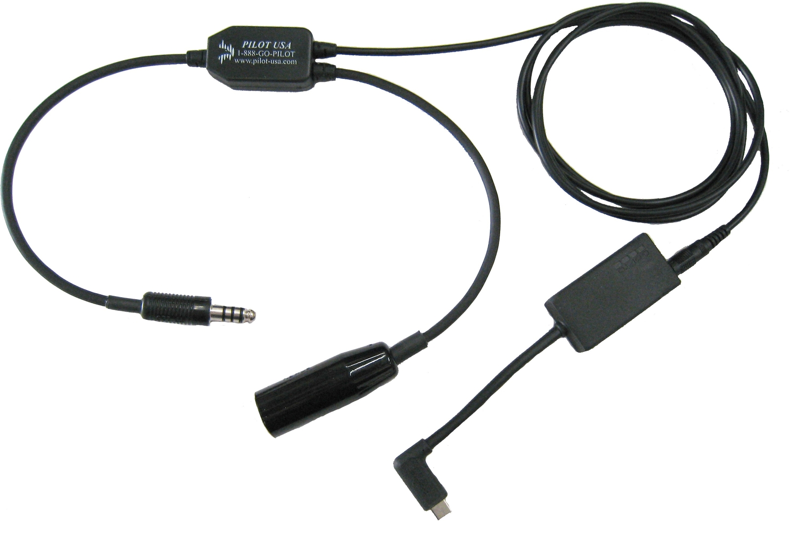 GoPro HERO5 Audio Recorder Adapter for Helicopter/Military