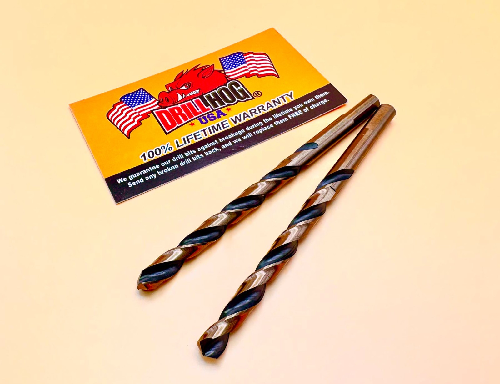 17/64" Drill Bit 17/64 Bit HI-Molybdenum M7 Twist Drill Hog Lifetime Warranty