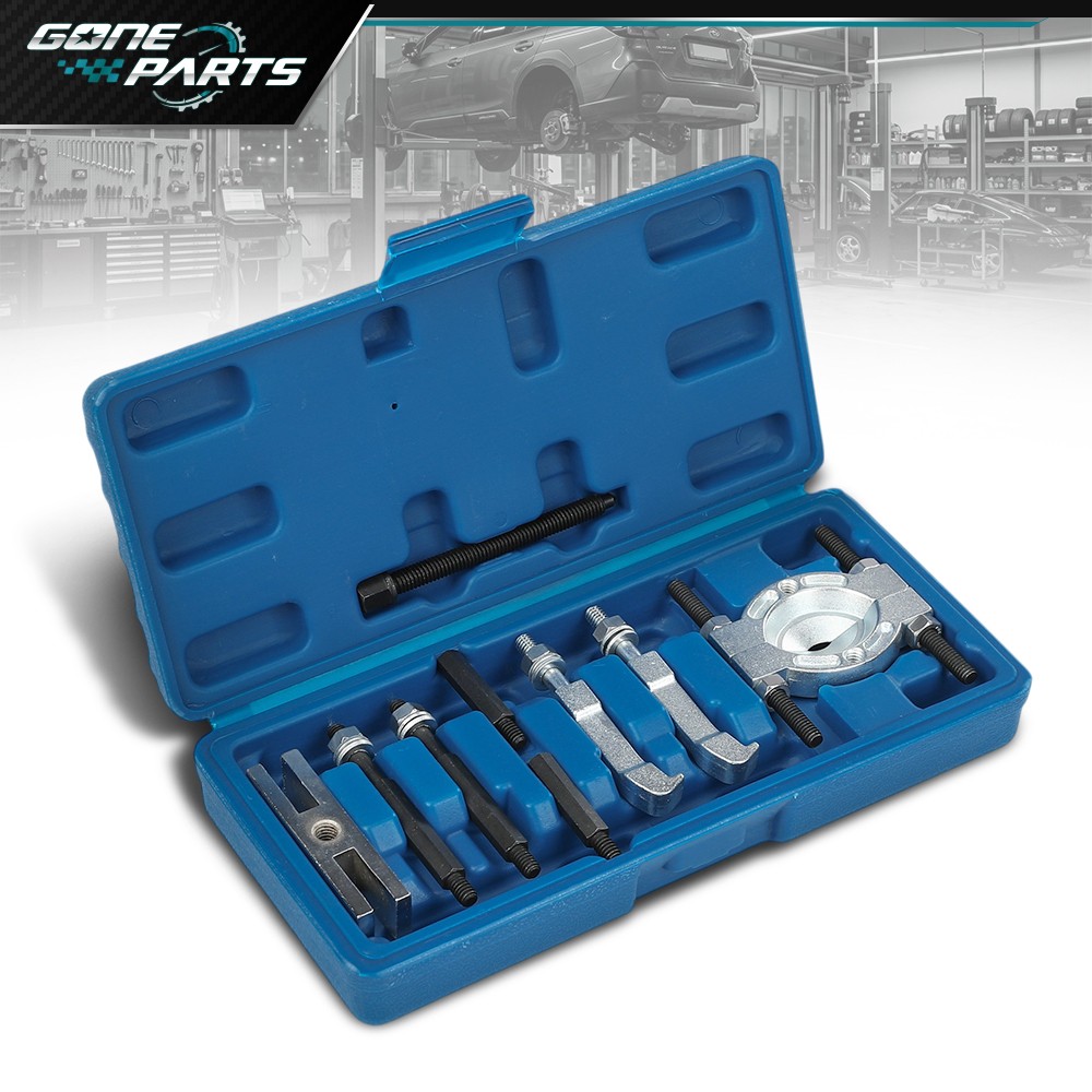 9-Piece Bearing Separator and Puller Set | Heavy Duty Bearing Splitter Puller