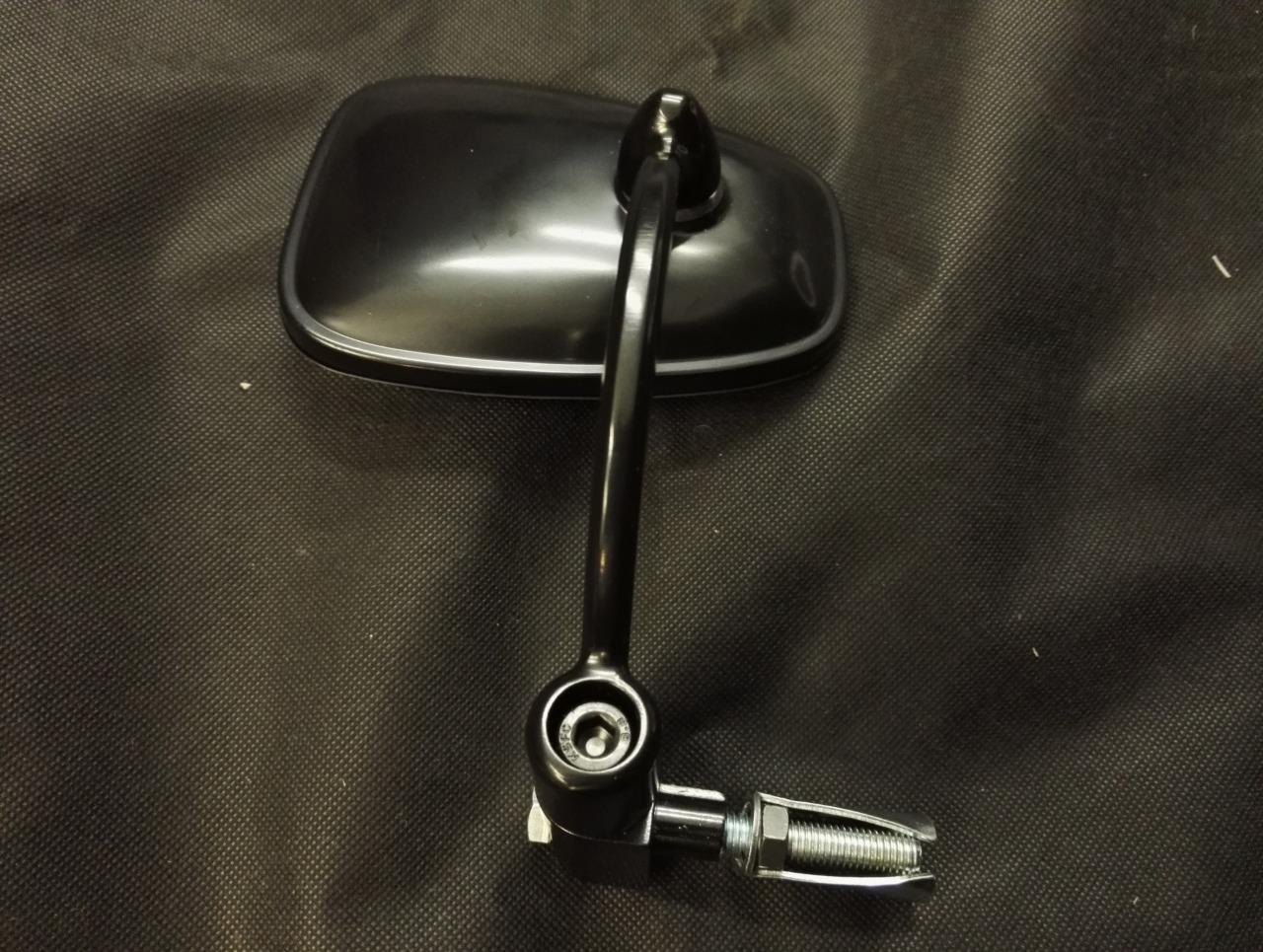 Single Bar End Mirror Scomadi TL 50 125 200 300 Black Adjustable Folding