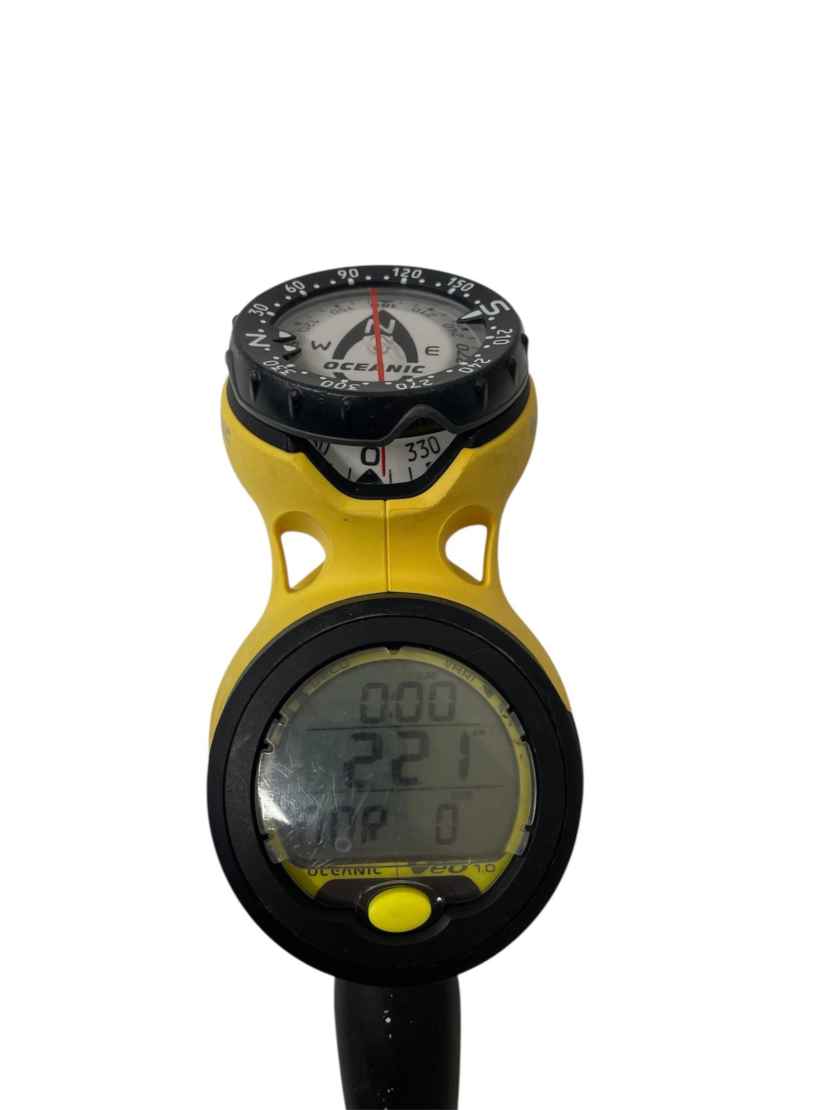 Oceanic Veo 1.0 w/Compass Dive Scuba Diving Console Computer (USED)