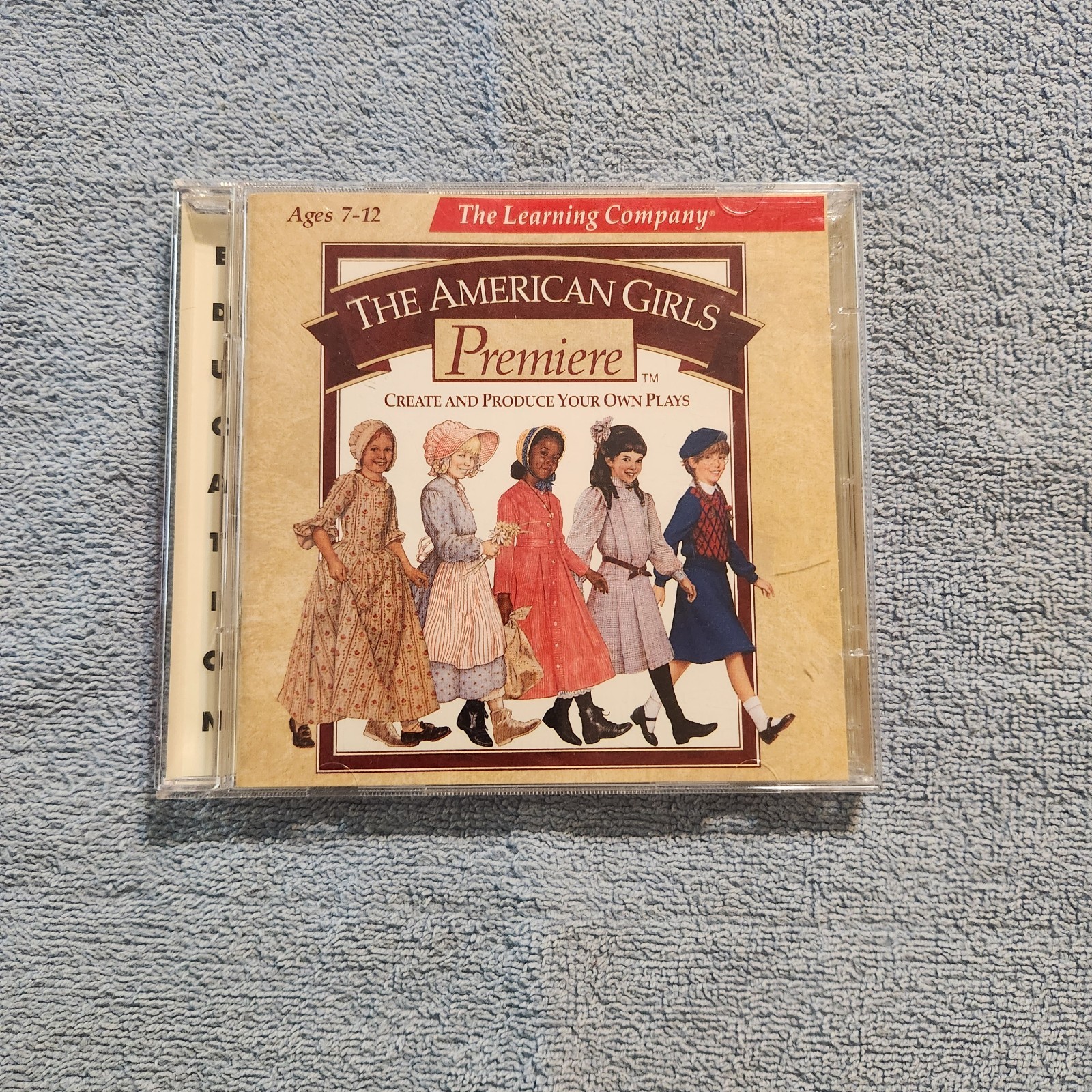 The Learning Company American Girls Premiere CD-ROM in Case 1997 VG Condition