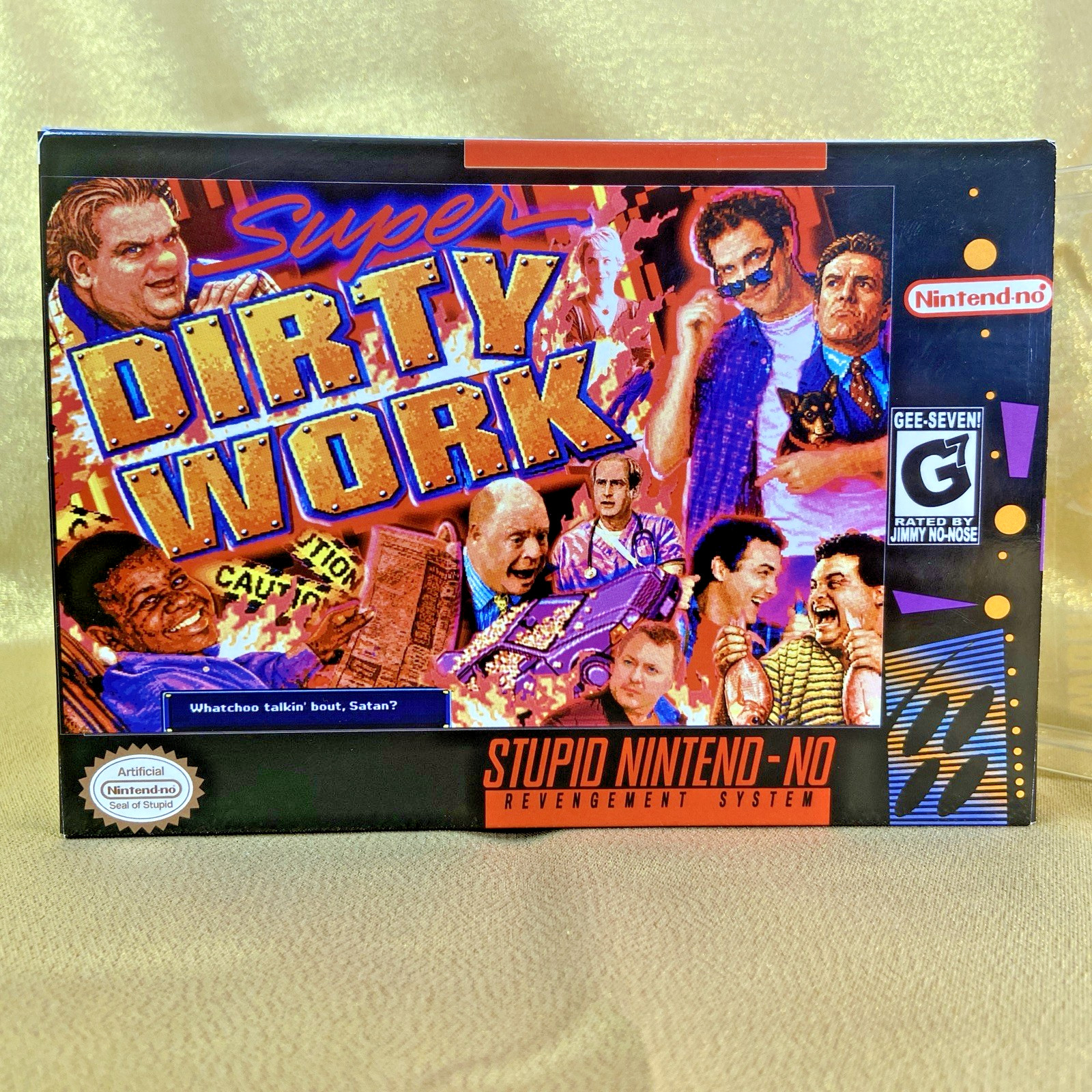 Dirty Work For Super Nintendo / SNES Norm MacDonald Collectible Retro Gift