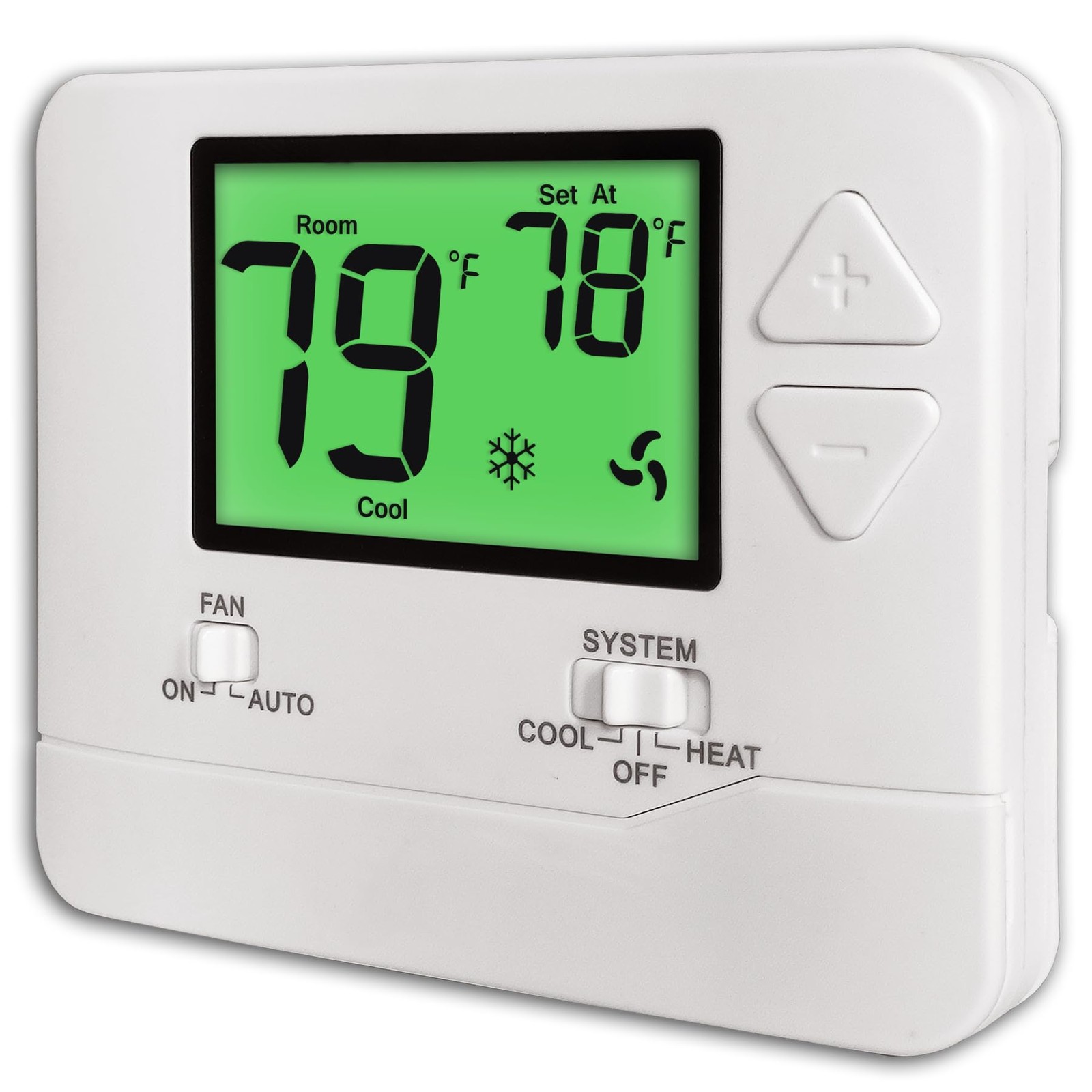 Non-Programmable Thermostats for Home Conventional Single-Stage Systems, up to 1