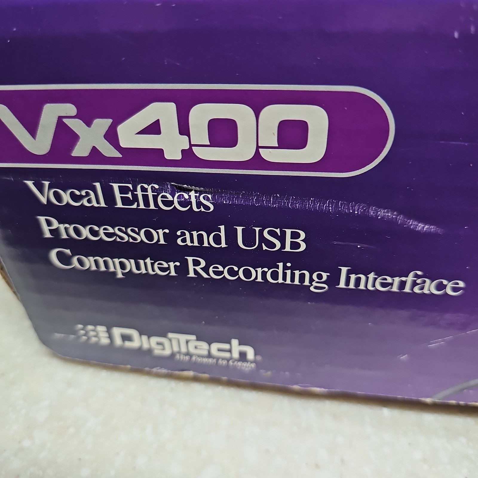 Digitech VX400 Multi Effect Guitar Vocal Processor In Original Box Tested