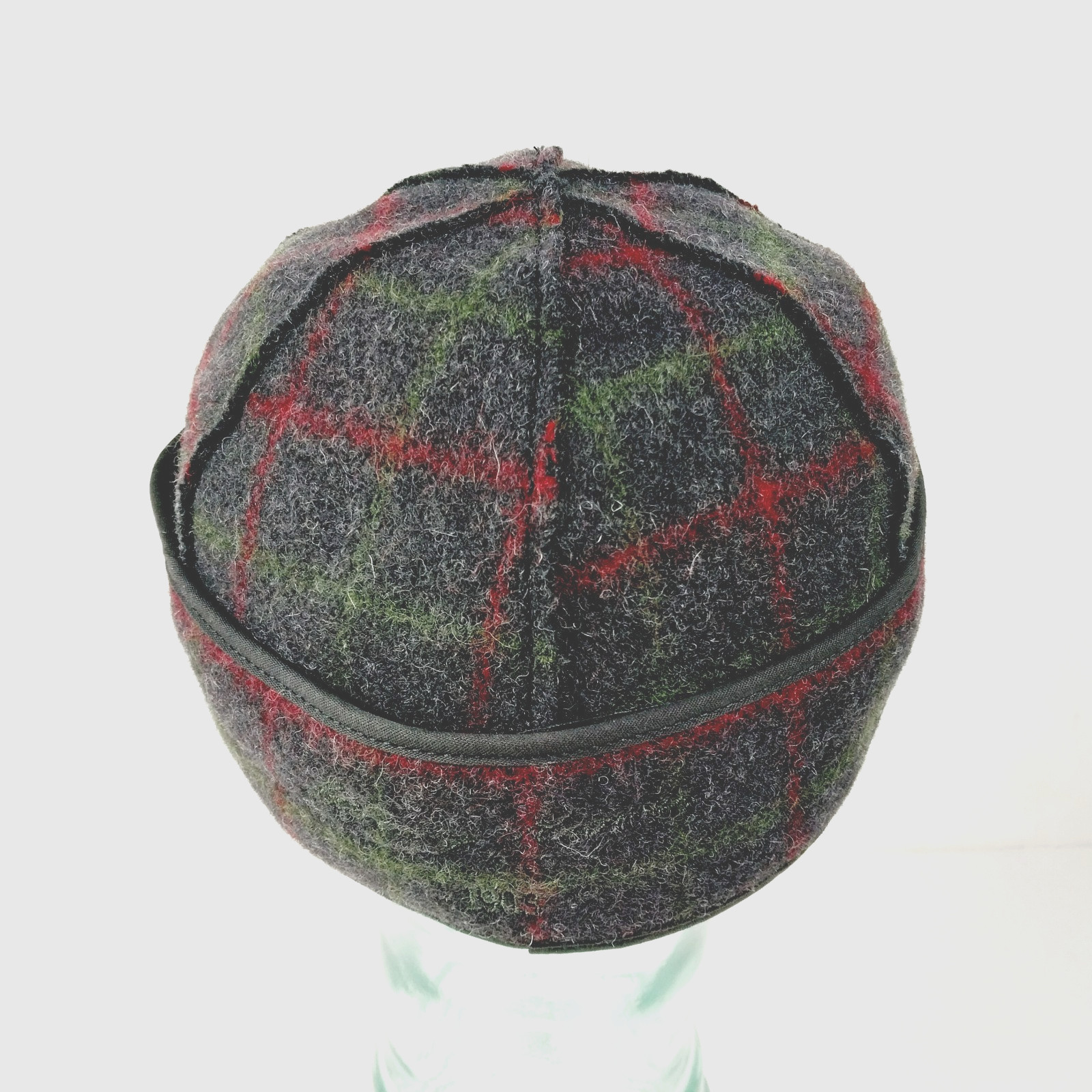 Vintage Stormy Kromer The Original Cap Gray Wool Blend Hat Men's Size 7-3/8 USA