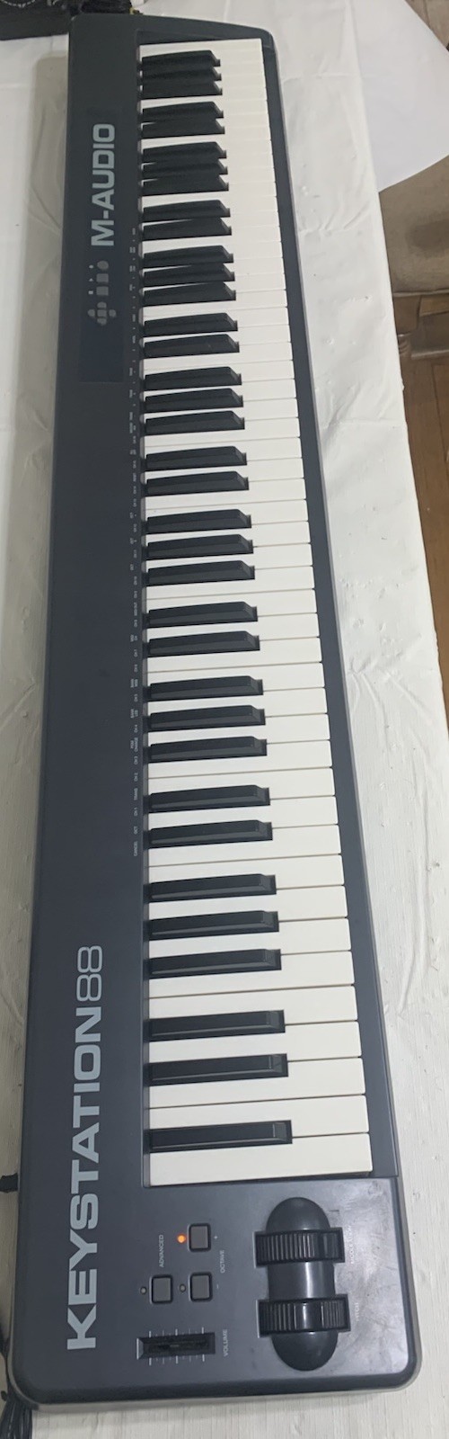 M-Audio Keystation 88 USB MIDI Controller With USB Cable Tested
