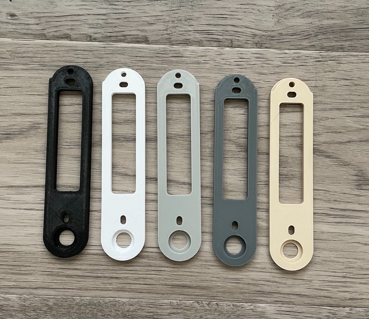 Google Nest Doorbell (Battery) Replacement Mounting Bracket / Wall Mount