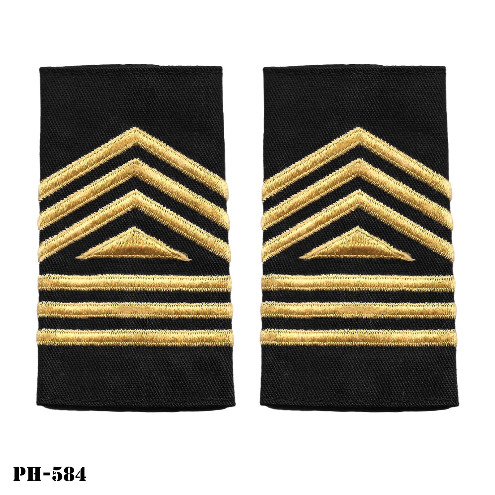 US Army ROTC JROTC Male Cadet Master Sergeant Diamond Shoulder Marks ~ New USA
