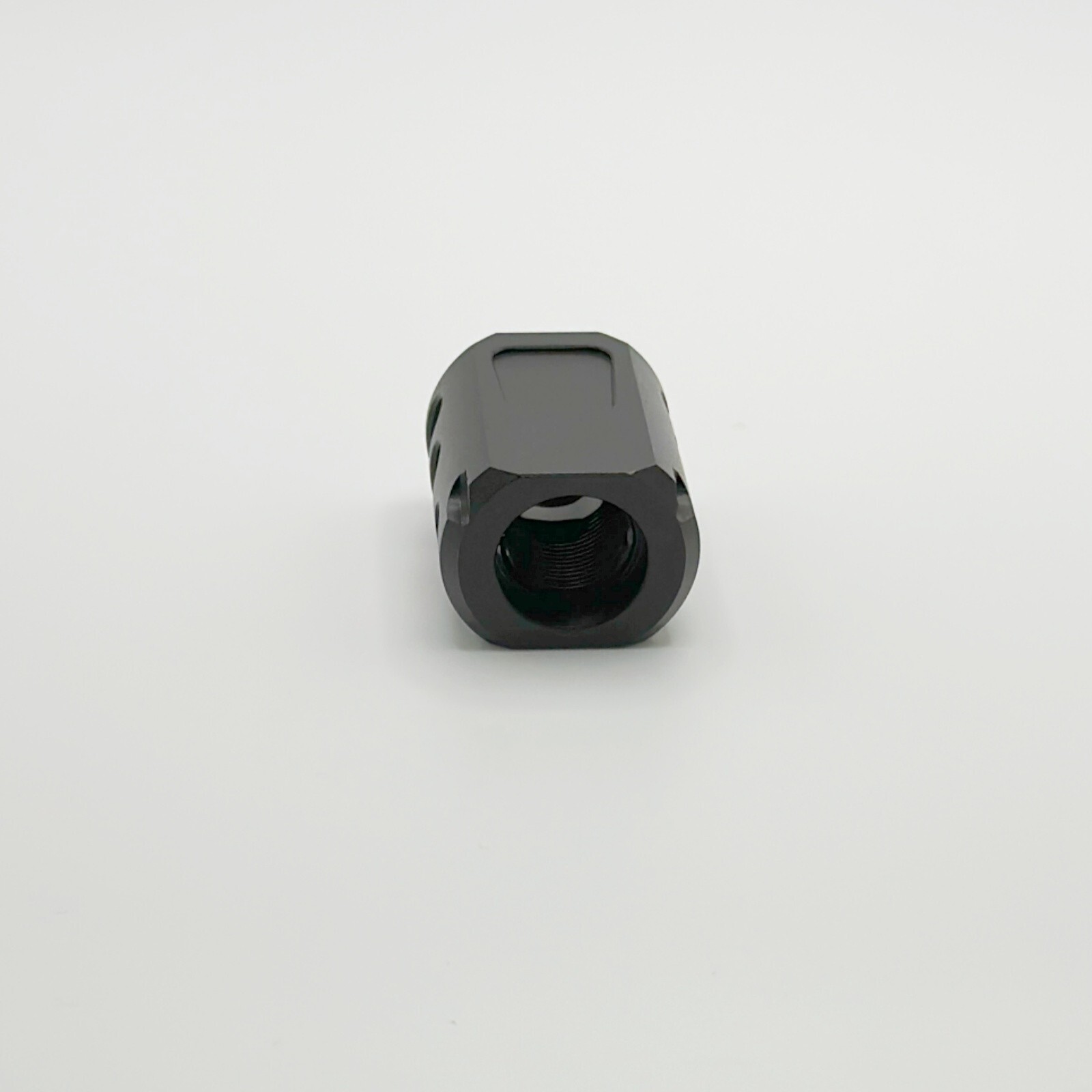 2 PACK BLACK Muzzle Brake Compensator 1/2''x28 TPI For 9mm