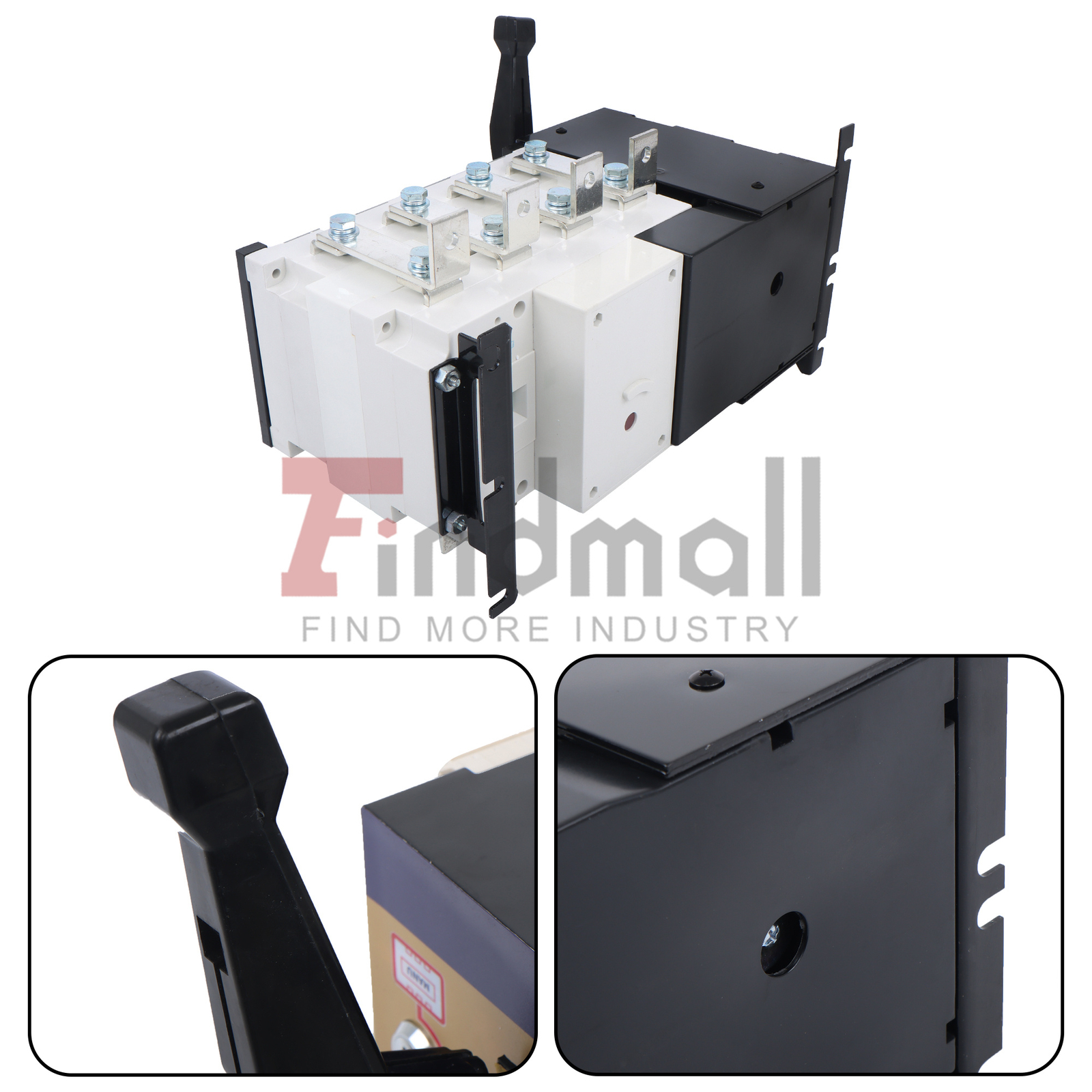 ATS 400A 4P 110/220V Grid to AC Generator Industrial Automatic Transfer Switch