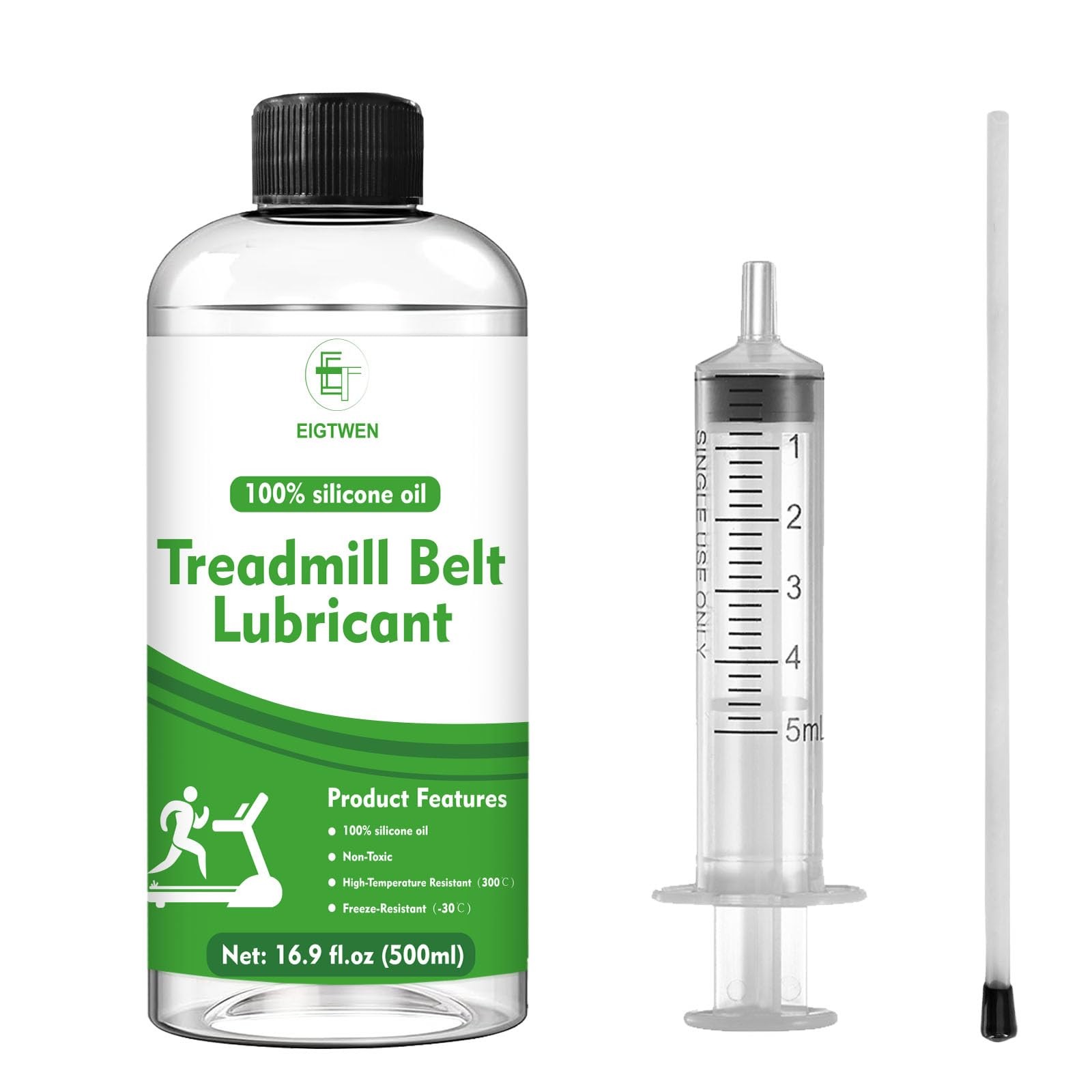 500ml Treadmill Belt Lubricant 100% Silicone Oil High Temp Resistant Lube