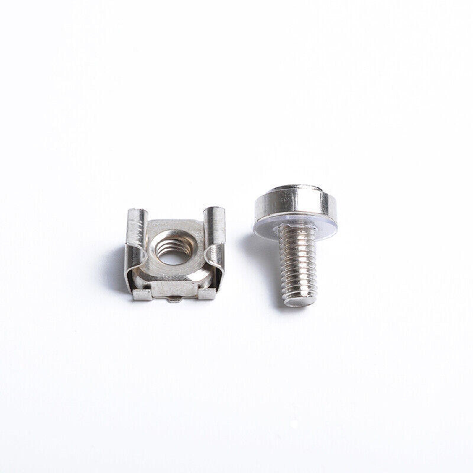 10pcs M5 Mounting Screws& Cage Nuts For Server Network AV Rackmount Equipment F