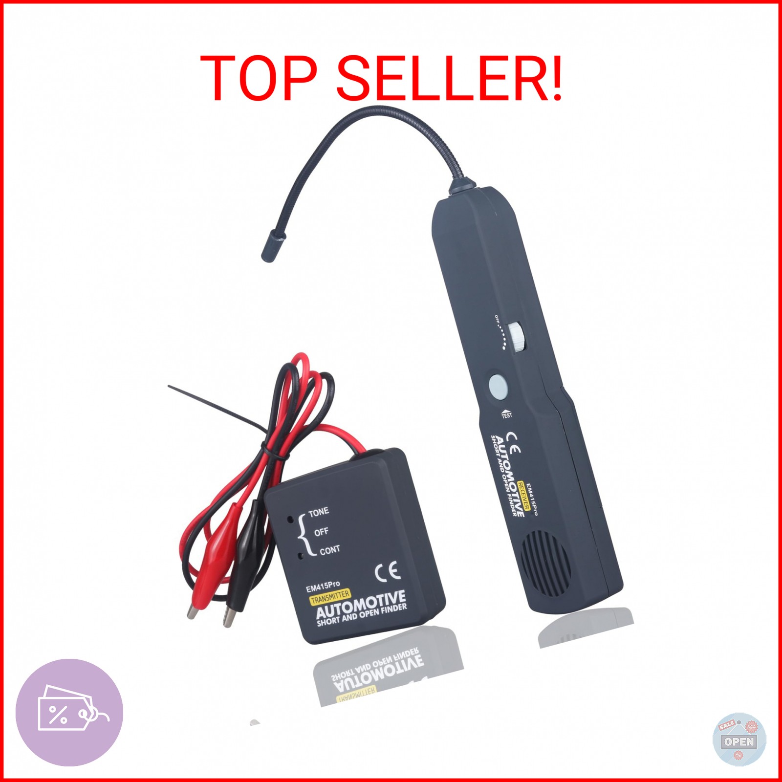 Cable Circuit Wire Tracker Automotive Electrical Open & Short Finder Circuit Tes