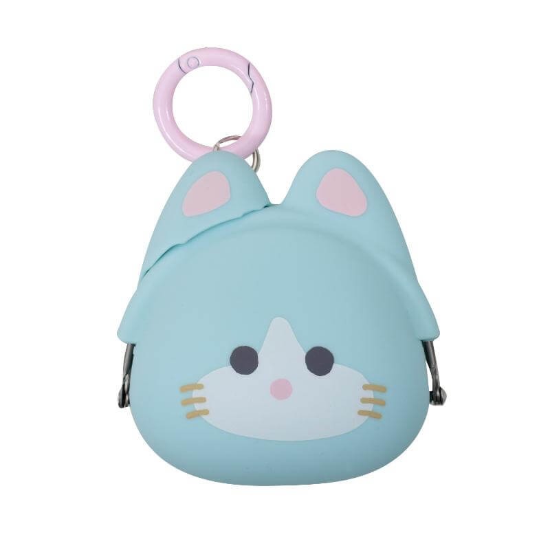 p+g design POCHIMI Merry Mint Cat Coin & Chip Case