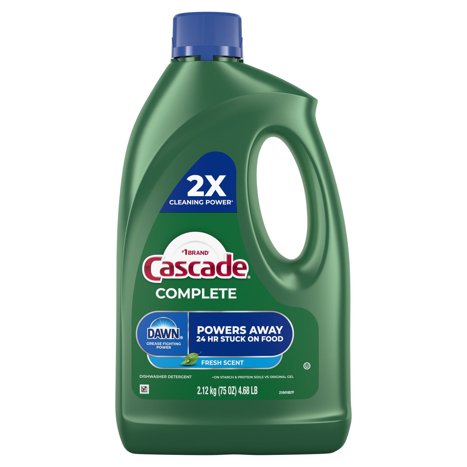 (4 pack) Cascade Complete Dishwasher Detergent Liquid Gel, Dish Detergent