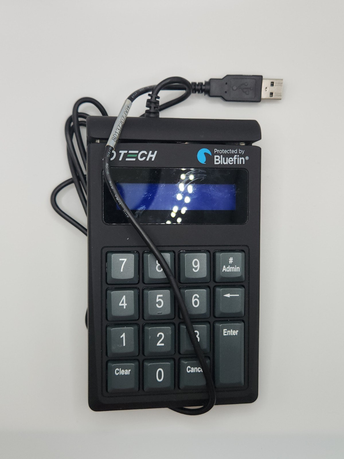 ID TECH SREDKey Key Pad + USB MagStripe Reader IDSK-534833TEB