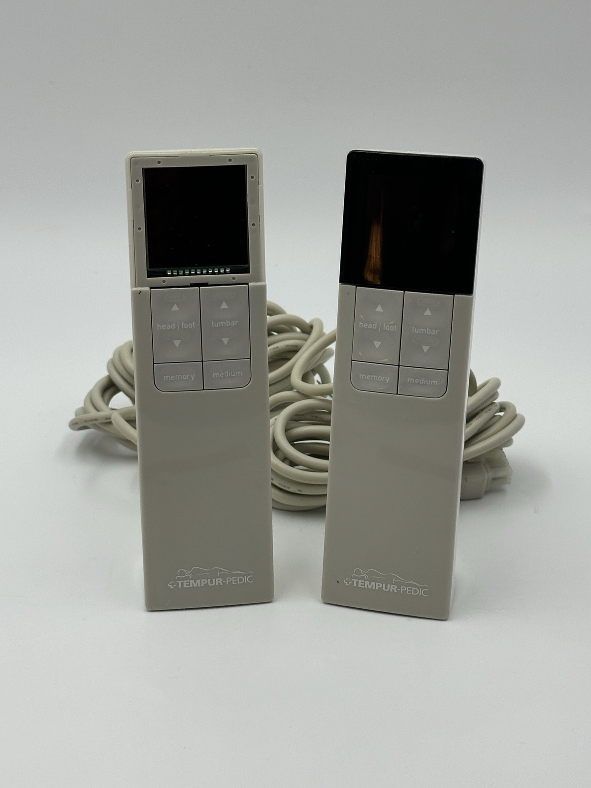 Tempur Pedic Genuine TEMPUR-Choice Mattress Wired Remote Controls 45111599 Set 2